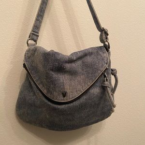 Vans acid wash crossbody denim bag